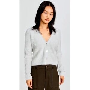 VINCE Eyelash V-Neck Cardigan - NWOT